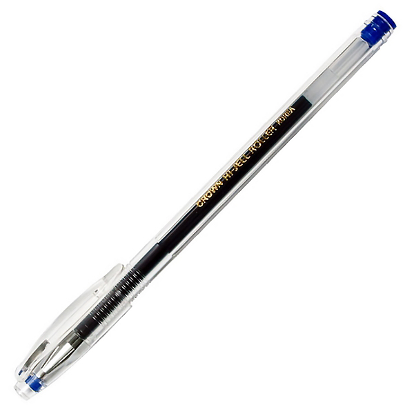 Ручка гелевая "Crown",  0,5 мм, синяя — Абсолют