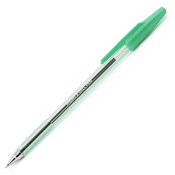 Ручка шариковая "Hatber Т-34", 0.7мм., зеленая — Абсолют