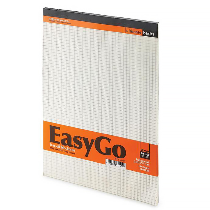 Блокнот  А6 "EasyGo", 60 листов, жесткая подложка — Абсолют