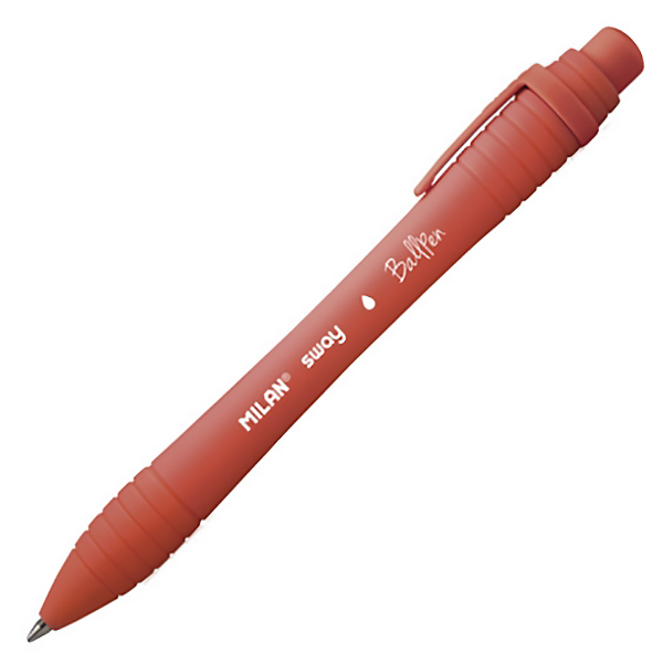 Ручка шариковая автоматическая "Milan SWAY" 1,0 мм, красная — Абсолют