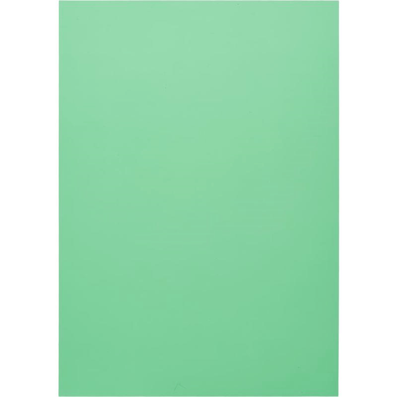 Обложкка для переплёта А4 пластик, 180 мкм, зеленая, прозрачная — Абсолют