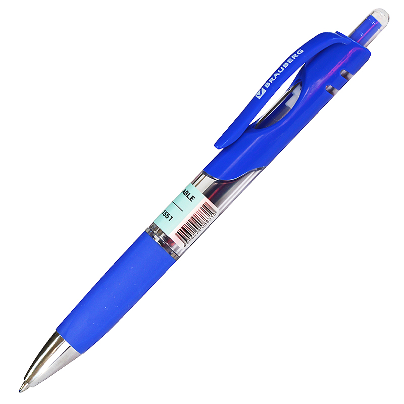 Ручка гелевая "BRAUBERG Black Jack" 0.7мм., трехгран., синяя — Абсолют