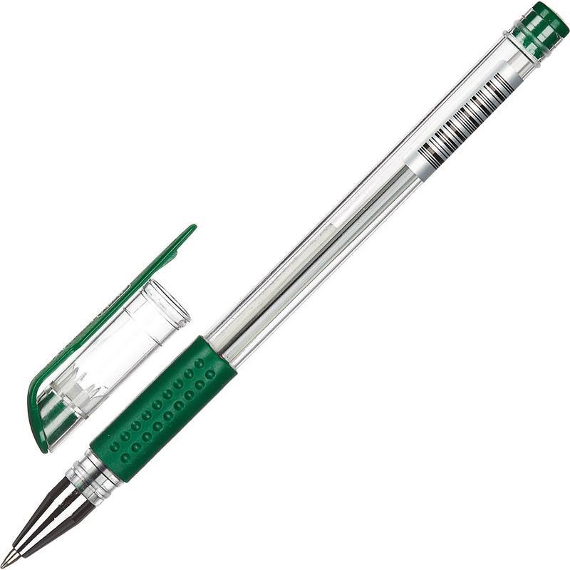 Ручка гелевая Attache "Economy" 0,5мм., зеленая — Абсолют