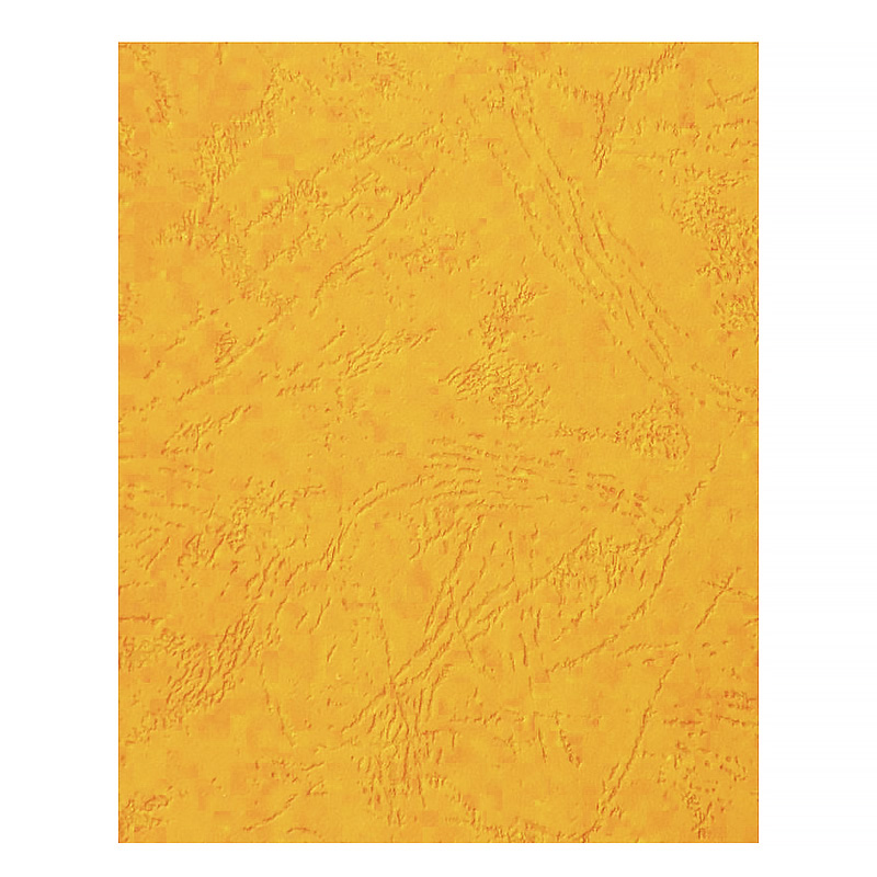 Обложкка для переплёта А4 картон, 230г/м2, "кожа" желтая — Абсолют