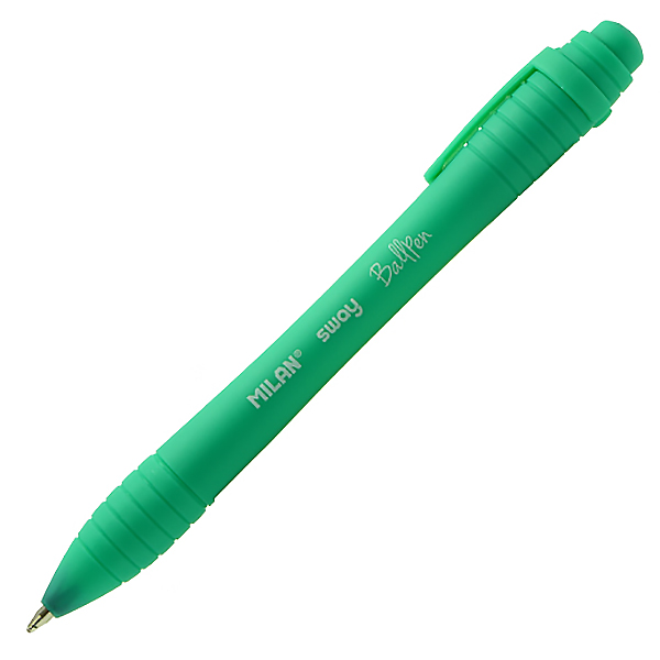 Ручка шариковая автоматическая "Milan SWAY" 1,0 мм, зеленая — Абсолют