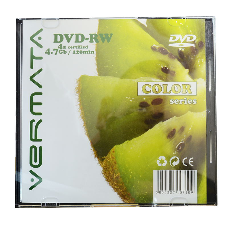 Диск  DVD-RW "Vermata" slim 4.7Gb  4x — Абсолют