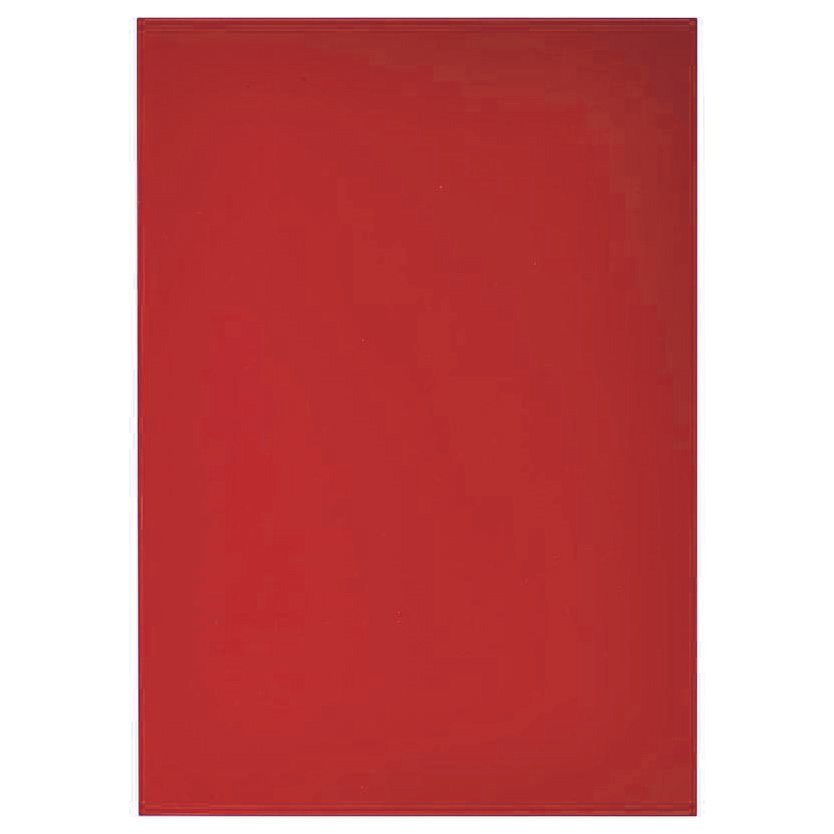 Обложкка для переплёта А4 пластик, 400 мкм, красная, непрозрачная — Абсолют