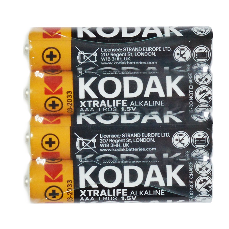 Элементы питания "Kodak XTRALIFE", ААА, 4шт/уп. — Абсолют