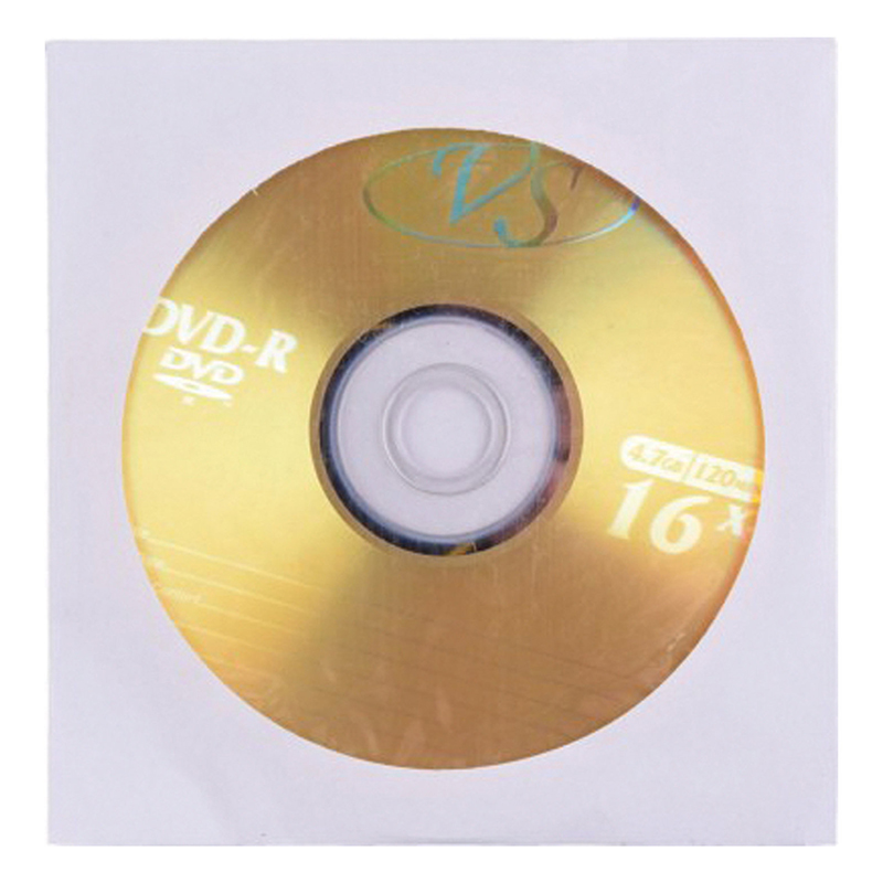 Диск  DVD-R "VS" конверт, 1шт/уп.,  4.7Gb — Абсолют
