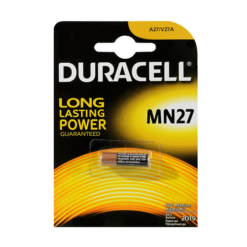 Эл.пит.  MN27/12V(alkaline) Duracell  security/10/100