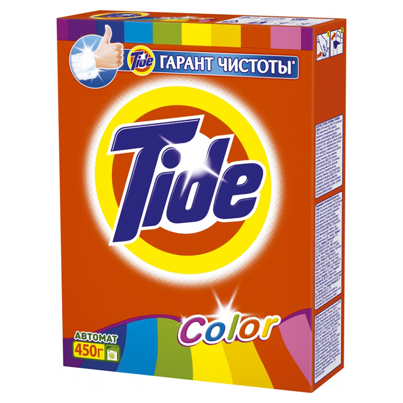 Порошок стиральный "Tide Color" 450гр., автомат — Абсолют