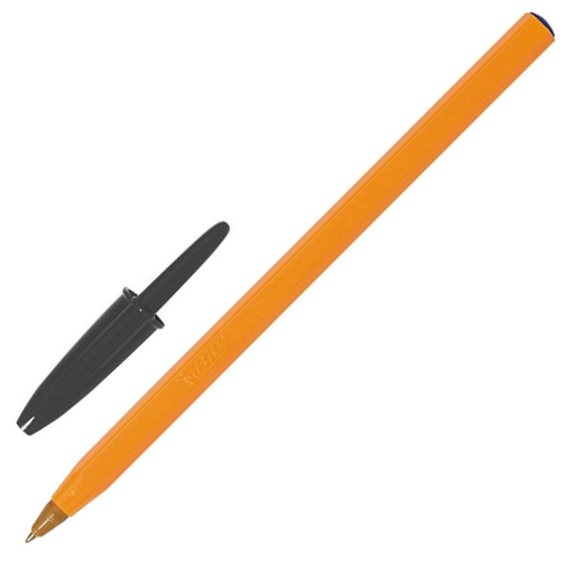 Ручка шар. 0,7мм BIC Orange, черная/