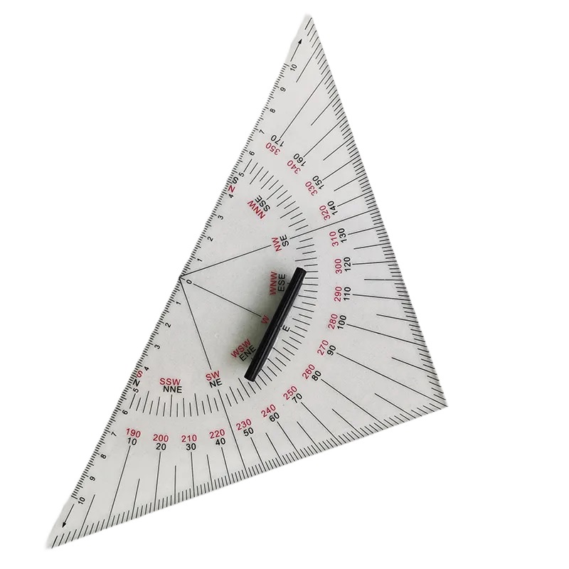 Транспортир штурманский (пластик)