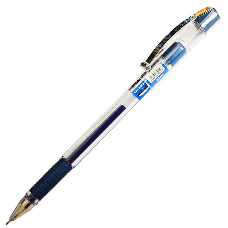 Ручка гелевая "Piano MEGA TOP" 0.5мм., синяя — Абсолют