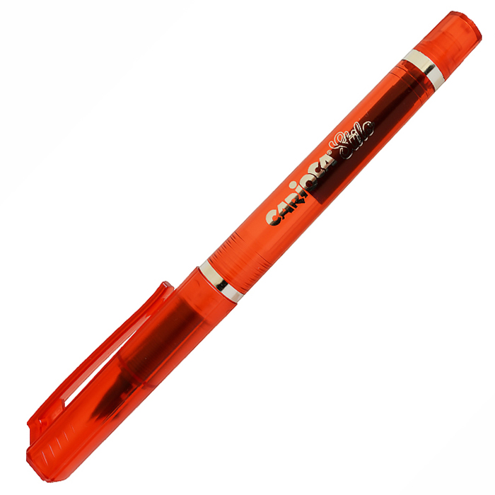 Ручка перьевая Carioca "Stilo", синяя , корпус красный — Абсолют