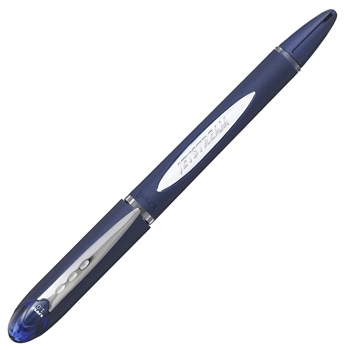 Ручка ш. син. 1,0мм Uni Ball Jetstream, грип/12