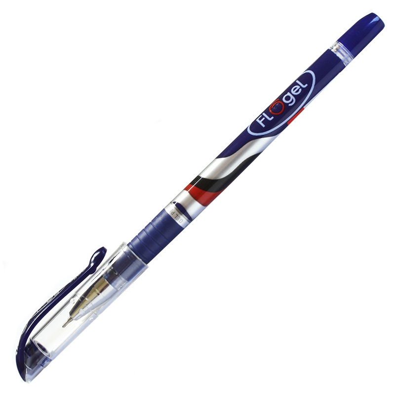 Ручка гелевая Cello "Flo Gel" 0,5 мм, синяя — Абсолют