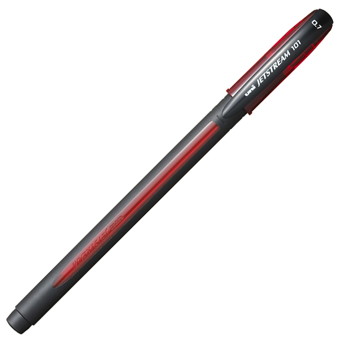 Ручка шариковая "Uni Ball Jetstream SX-101", 0,7 мм, красная — Абсолют