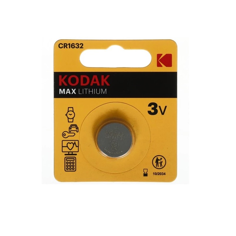 Эл.пит. 1632 CR Kodak MAX Lithium (1шт.)