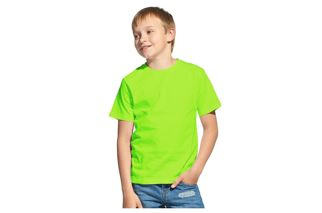 Футболка детская "StanClass", ярко-зеленая, размер 12 лет — Абсолют