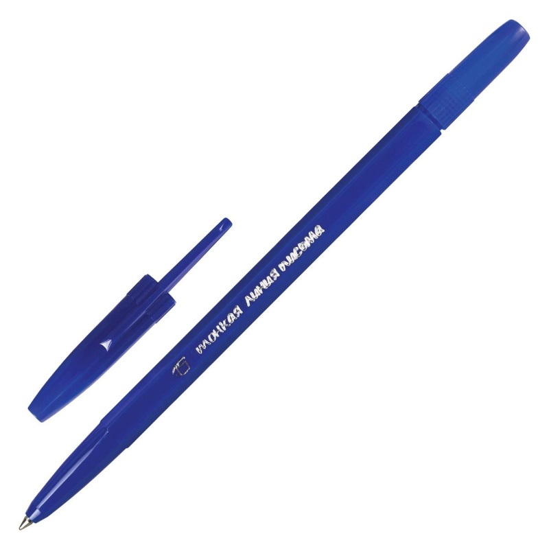 Ручка шариковая "СТАММ" 0.7мм., синяя — Абсолют