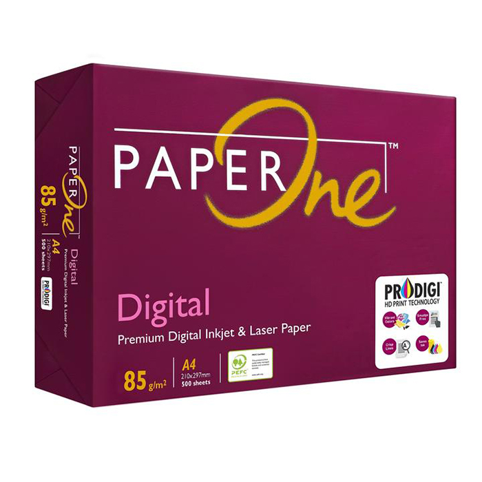 Бумага  A4  85гр.   PaperOne TM DIGITAL   "класс A+"/5 — Абсолют