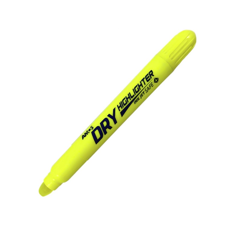 Текст.-маркер Amos сухой, желтый/12/96