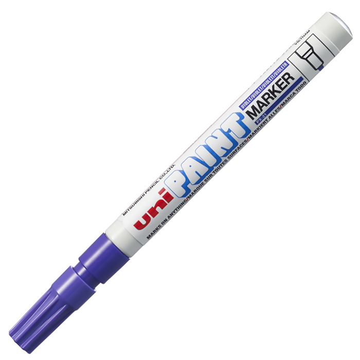 Маркер - краска "Uni-Ball PX-21", фиолетовый — Абсолют