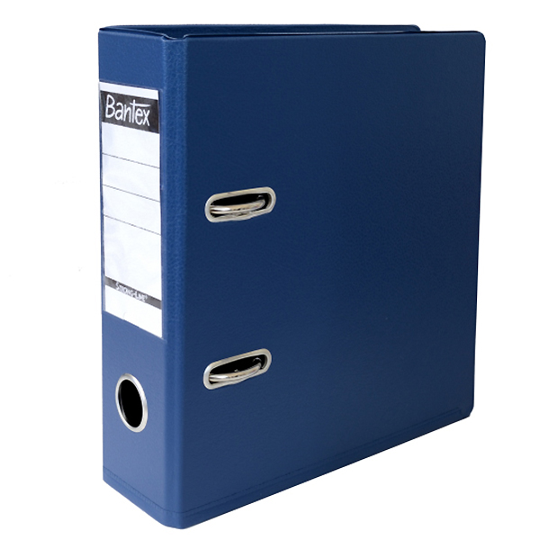 Папка-регистратор "Bantex", A5, 70 мм, синяя, книжная ориентация — Абсолют