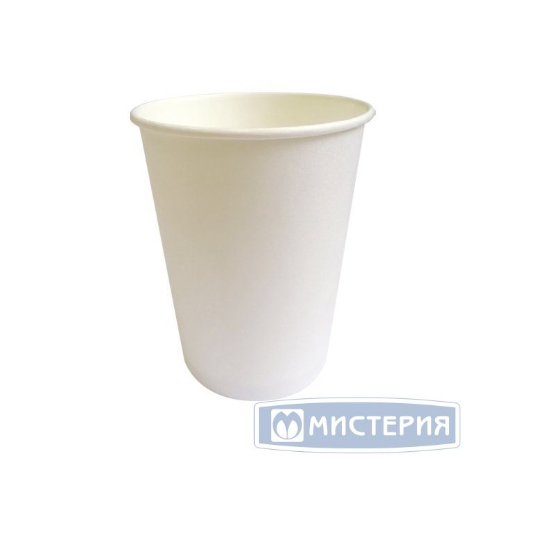 М/Стакан бумажный (0,35) (50шт.) БЕЛЫЙ