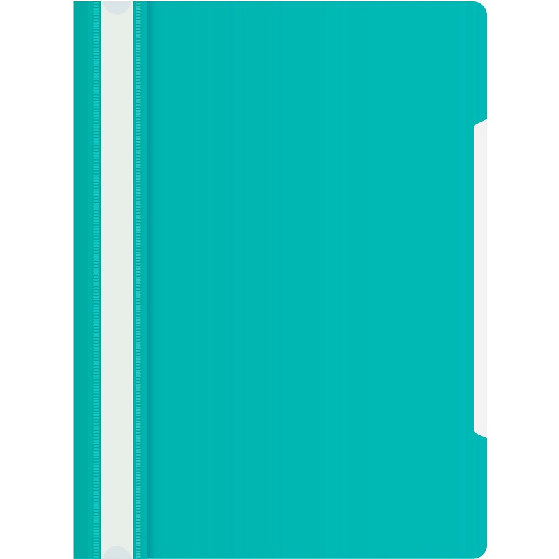 Папка скоросш.пл.тон.бирюзов./20