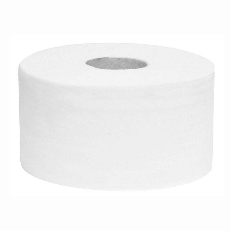 Бумага туалетная "Focus Mini Jumbo" белая, 2-х слойная, 168 м. — Абсолют