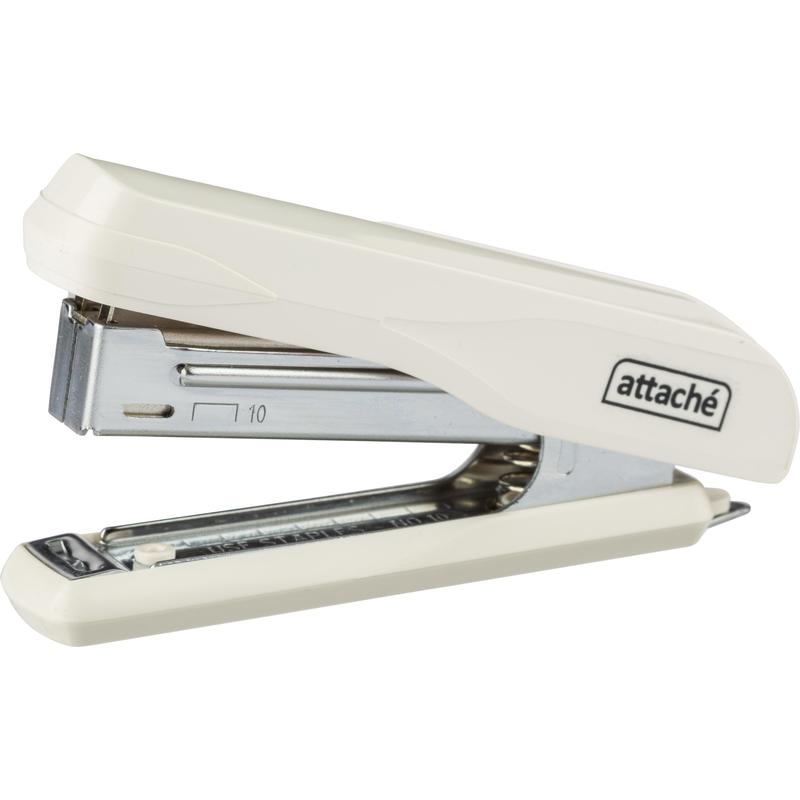 Степлер №10 на 20л. Attache PSW1020, пластик/металл, белый Степлер №10 на 20л. Attache PSW1020, пластик/металл, белый