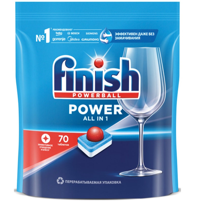 /М Для посудом. машин таблетки Finish Power power (70шт.)