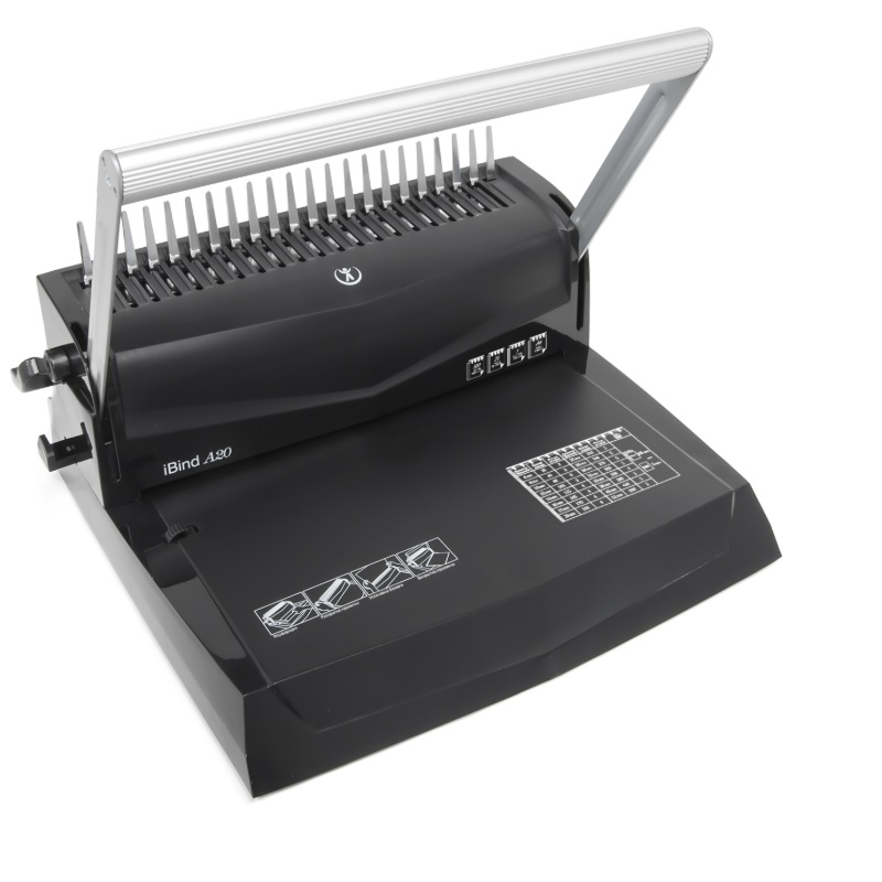 Брошюровщик  IBind A20, (20/500листов), пластик.пруж.