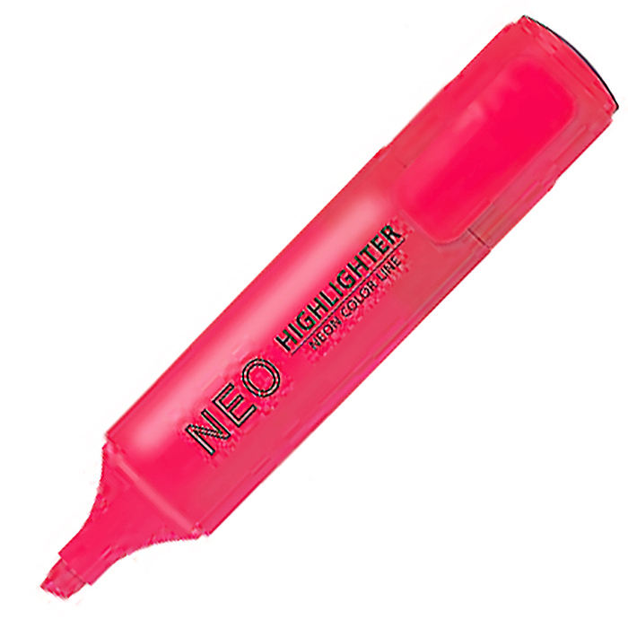 Текст.-маркер Hatber NEO,розовый./12 Текст.-маркер Hatber NEO,розовый./12