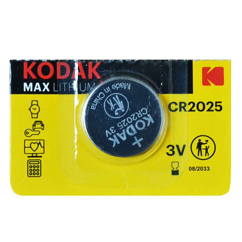 Эл.пит. 2025 CR Kodak MAX Lithium (1шт.)/5