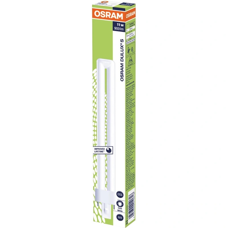 Лампа люминисцентная КЛЛ "Osram CFL Dulux" G23 11W/840 S