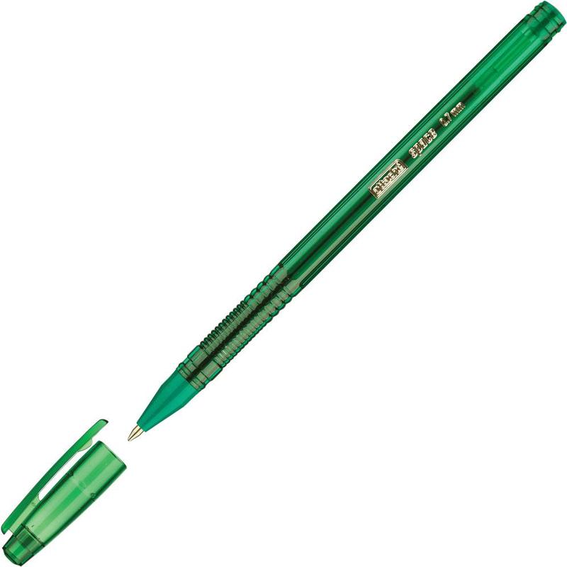 Ручка гелевая Attache "Space", 0,7мм, зеленая — Абсолют