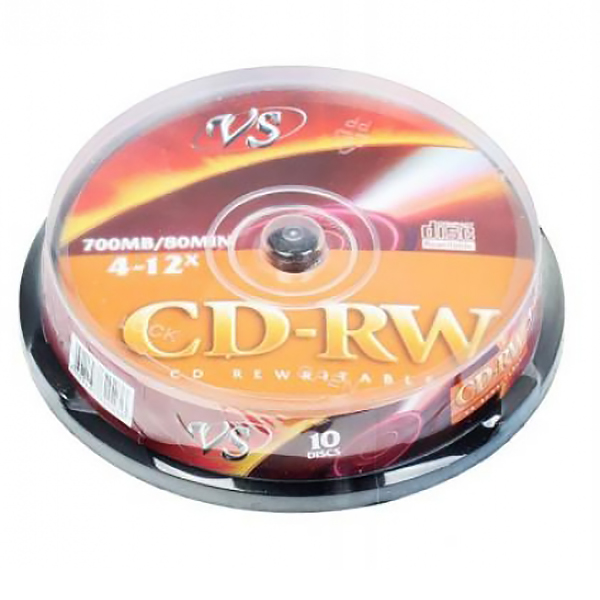 Диск CD-RW "Verbatim" 10 шт. 700 Mb    — Абсолют
