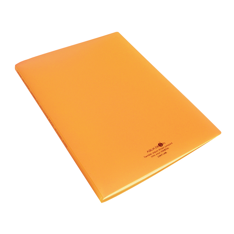 Папка на 40 файлов LIHIT LAB, A4, цвет оранжевый — Абсолют
