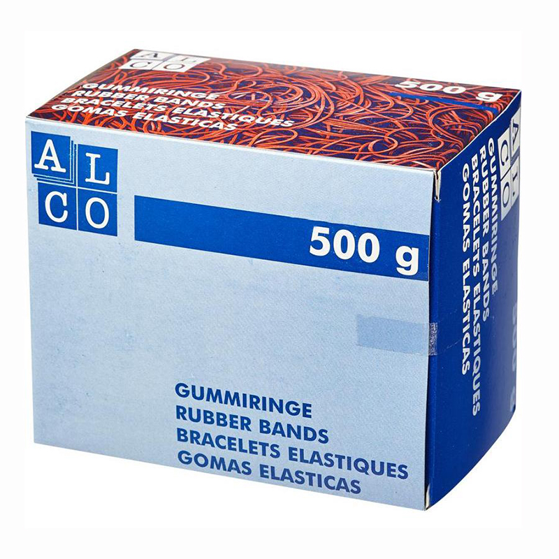 Резинка банков.  500гр.  130х10мм, красн.