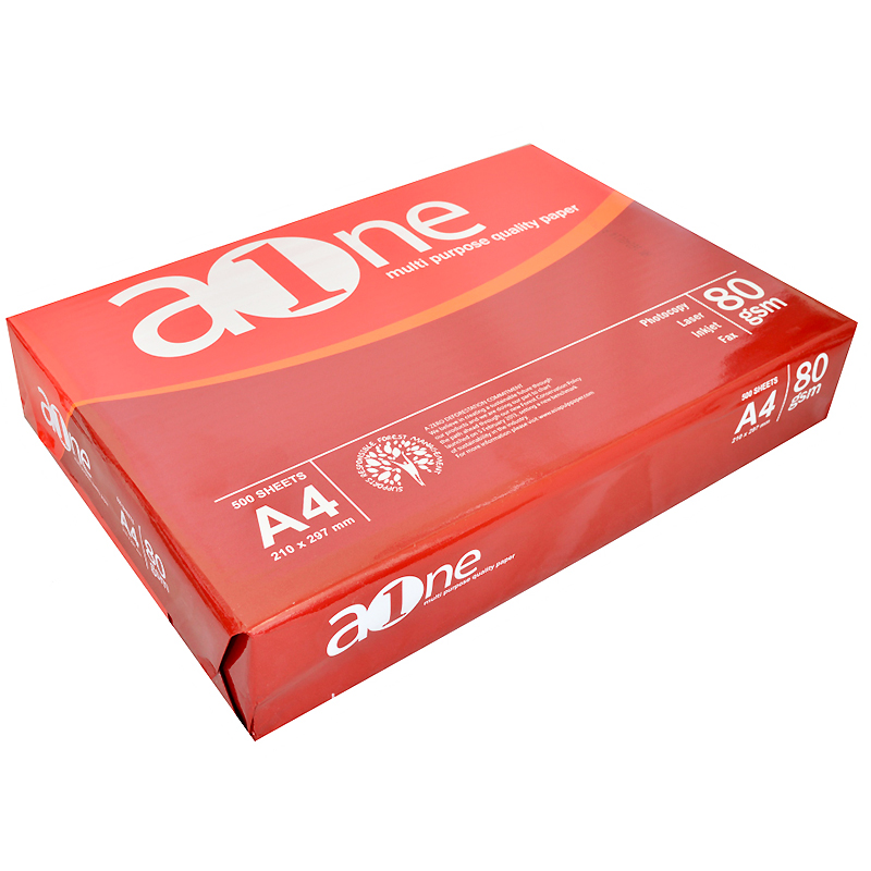 Бумага А4 80гр. APP A One "класс B+"/5 Бумага А4 80гр. APP A One "класс B+"/5