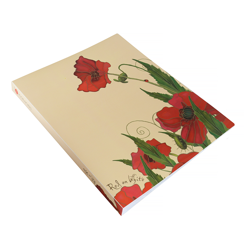 Папка с мультиф. 40 л. "Хатбер"Red on White", 21мм/