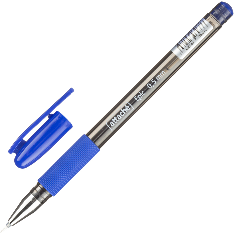 Ручка гелевая Attache "Epic", 0,5мм, синяя — Абсолют
