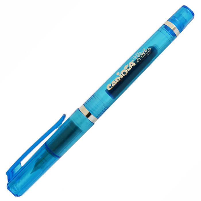 Ручка перьевая Carioca "Stilo", синяя , корпус синий — Абсолют
