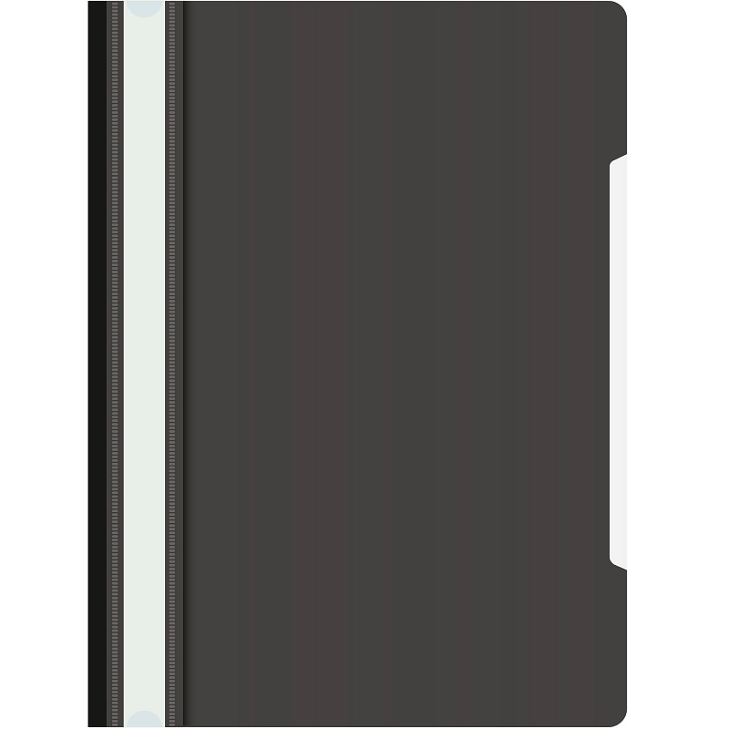 Папка скоросш.пл.тон.черн./20