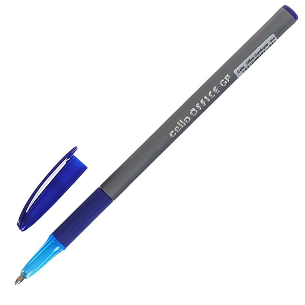 Ручка шариковая "Cello Office Comfi-Grip" 0,7мм., синяя, одноразовая — Абсолют