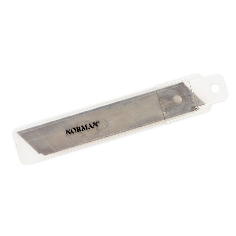Запасные лезвия 18мм. (10 шт) "NORMAN"Basic"