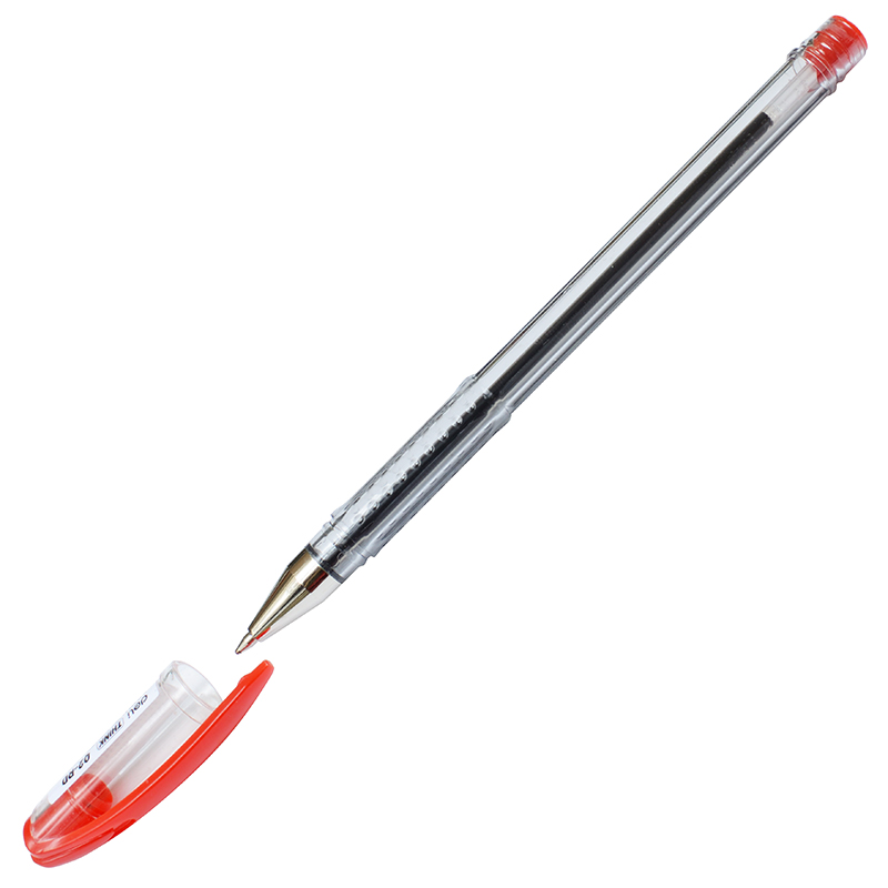 Ручка шариковая "Deli Think" 0.7мм., красная — Абсолют